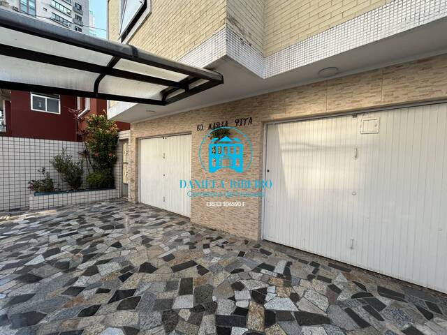 #1086 - Apartamento para Locação em Santos - SP - 1