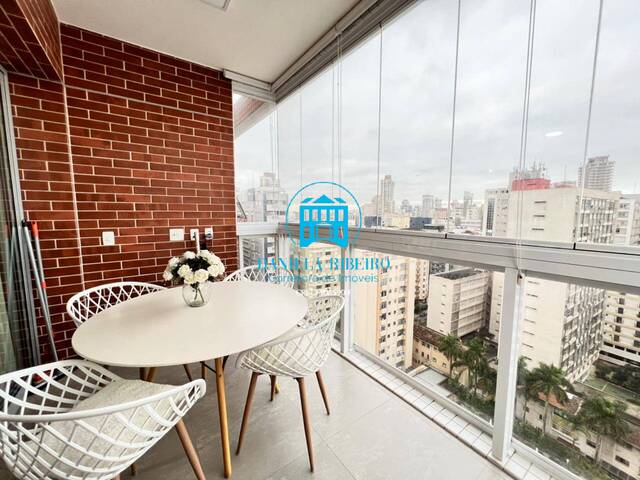 #1091 - Apartamento para Venda em Santos - SP - 2